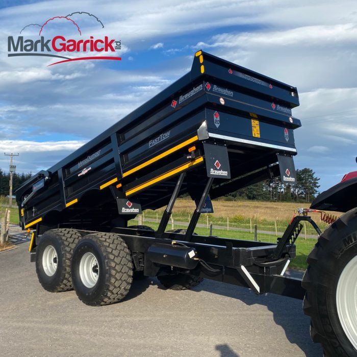 Broughan dump dumper tipping trailer