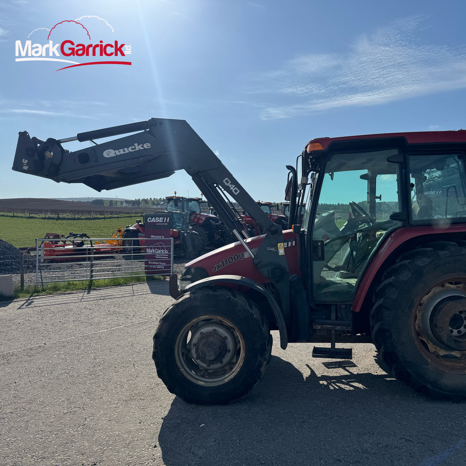 Used CaseIH JX110u Tractor with Quicke Loader