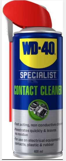 WD-40 Aerosol contact cleaner