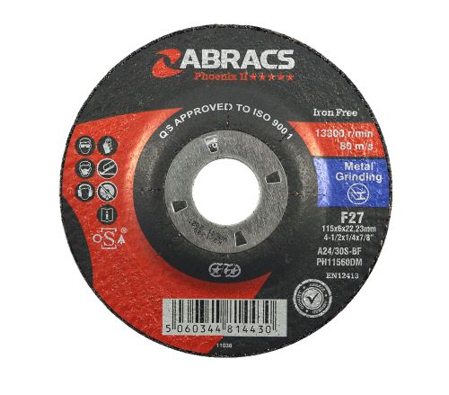 Abracs 115mm Grinding Disc